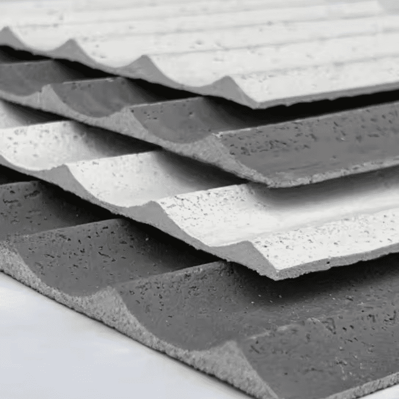 Flexible Ripple Stone Panel - Off White