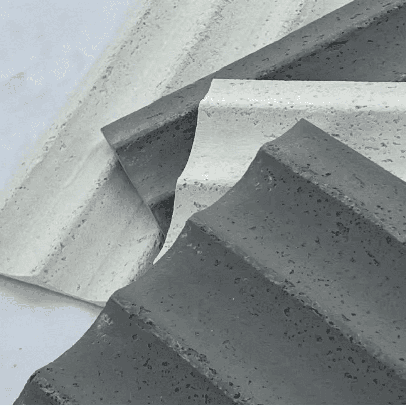 Flexible Ripple Stone Panel - Off White
