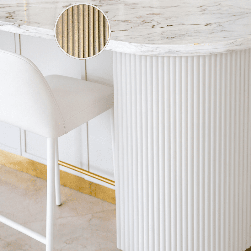 Curved 13mm Fluted MDF Panel